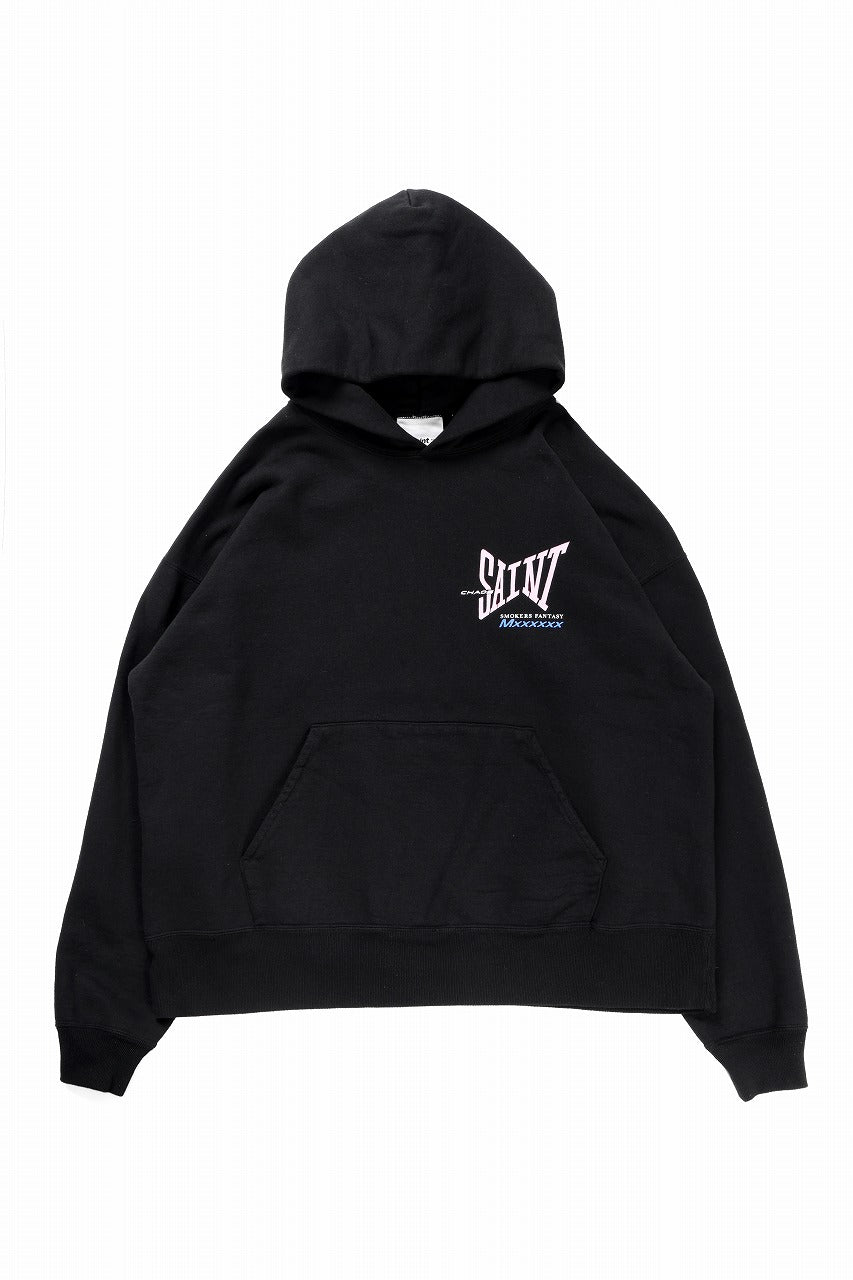 画像をギャラリービューアに読み込む, SAINT Mxxxxxx HOODIE RIBON SAINT (BLACK)