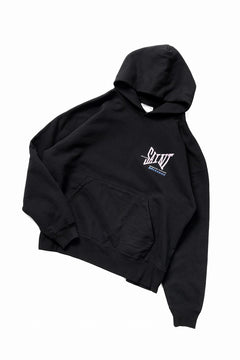 画像をギャラリービューアに読み込む, SAINT Mxxxxxx HOODIE RIBON SAINT (BLACK)