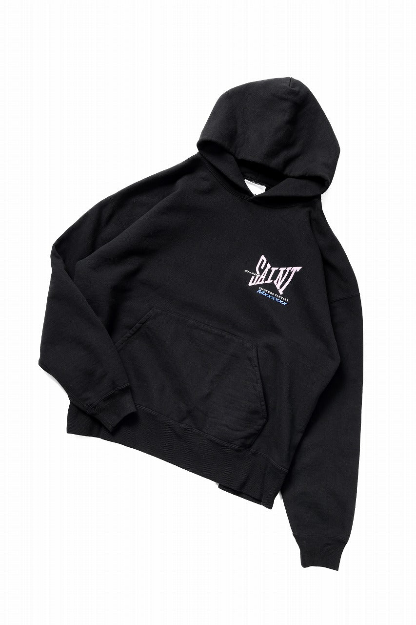 画像をギャラリービューアに読み込む, SAINT Mxxxxxx HOODIE RIBON SAINT (BLACK)