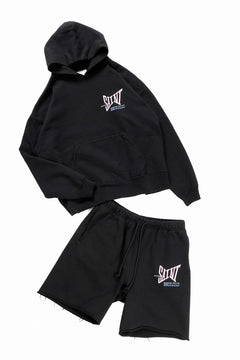 画像をギャラリービューアに読み込む, SAINT Mxxxxxx HOODIE RIBON SAINT (BLACK)