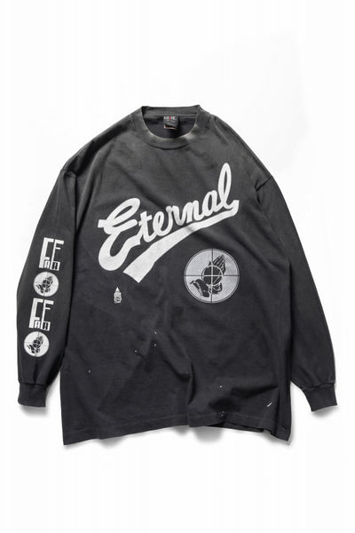 SAINT Mxxxxxx x FEAR OF GOD LS TEE / SAINT OF GOD (BLACK)