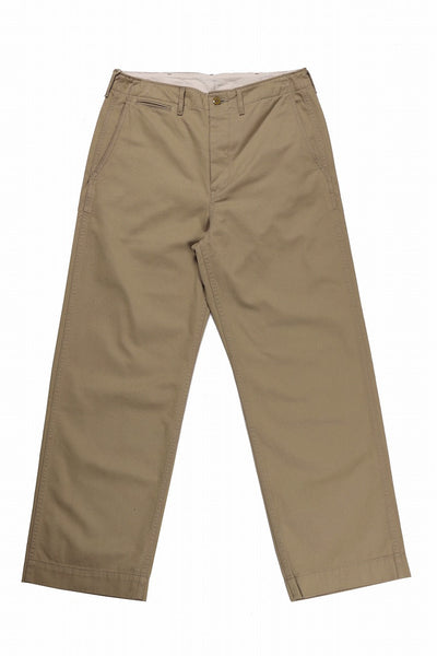 FULLCOUNT U.S.ARMY CHINO 41 TROUSERS (BROWN BEIGE)