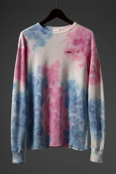 SAINT Mxxxxxx LS THARMAL TEE (TIE DYE)