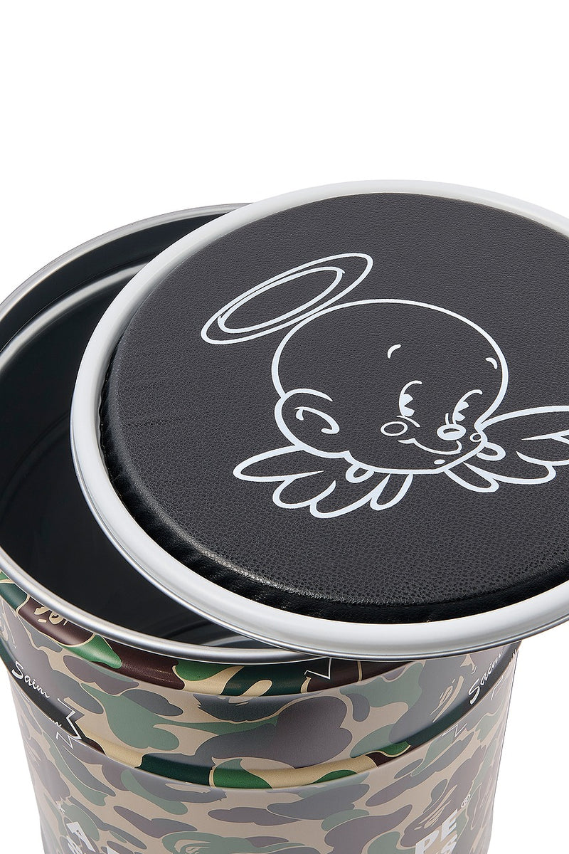 SAINT Mxxxxxx × A BATHING APE® CAN STOOL (CAMO) - ETERNAL by LOOM