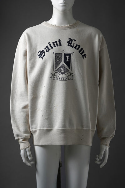 SAINT Mxxxxxxxx SWEAT / SAINT LOUE (WHITE)