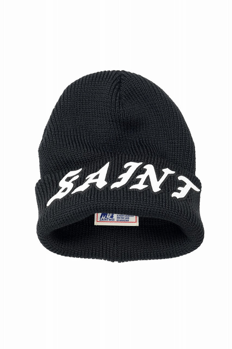 SAINT Mxxxxxx KNIT CAP / SAINT (BLACK) – ETERNAL