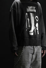 画像をギャラリービューアに読み込む, SAINT Mxxxxxx HOODIE / SAINT CELEBRATION (BLACK)