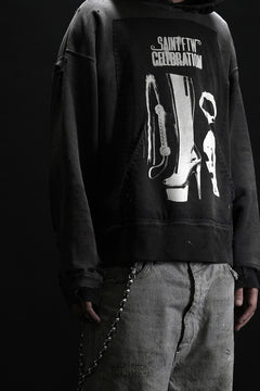 画像をギャラリービューアに読み込む, SAINT Mxxxxxx HOODIE / SAINT CELEBRATION (BLACK)