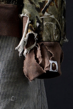 画像をギャラリービューアに読み込む, SAINT Mxxxxxx × A BATHING APE® ZIP HOODIE (CAMO)