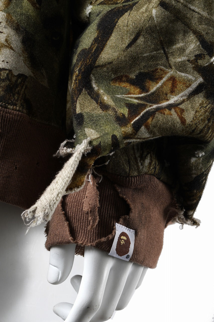 画像をギャラリービューアに読み込む, SAINT Mxxxxxx × A BATHING APE® ZIP HOODIE (CAMO)