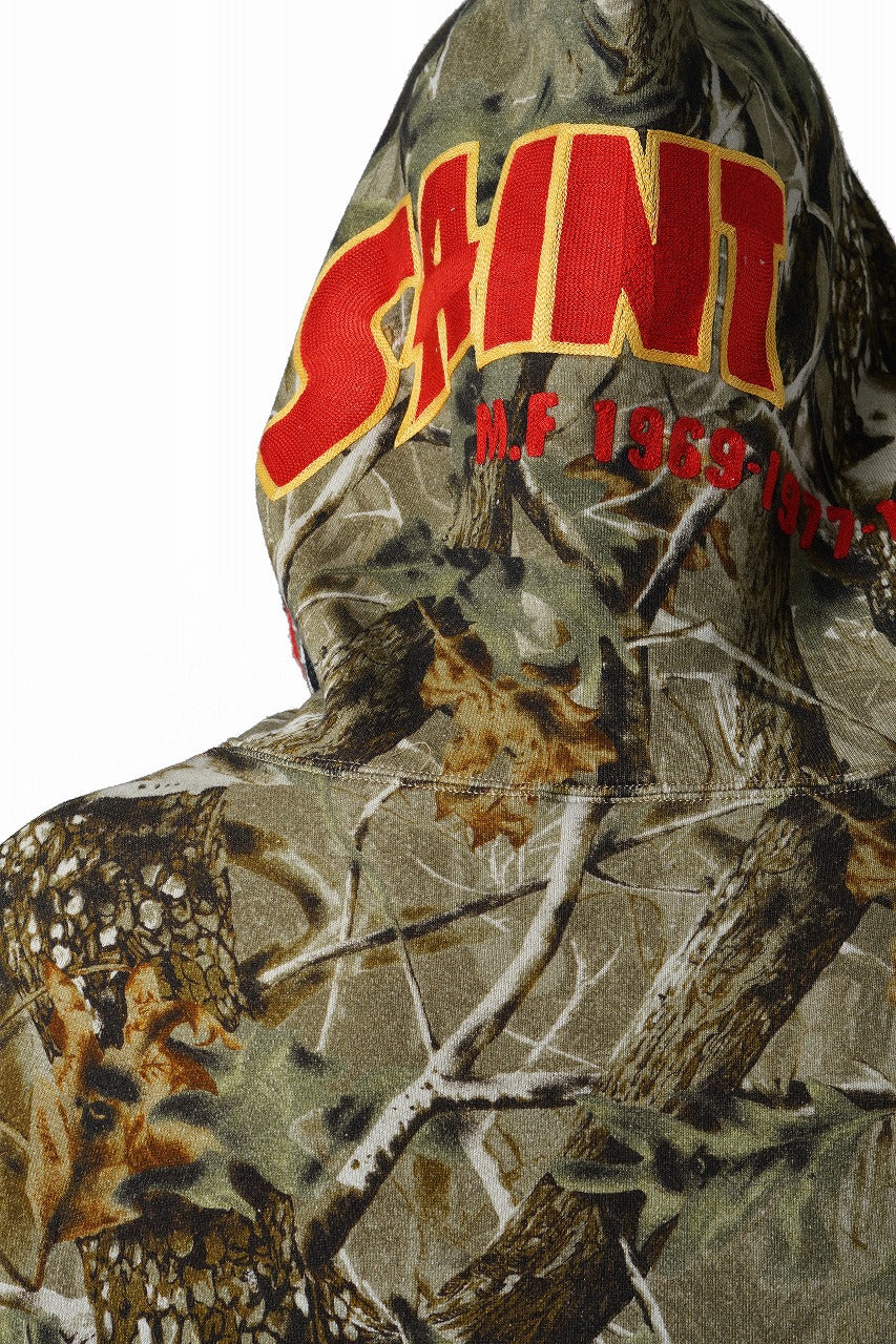 画像をギャラリービューアに読み込む, SAINT Mxxxxxx × A BATHING APE® ZIP HOODIE (CAMO)