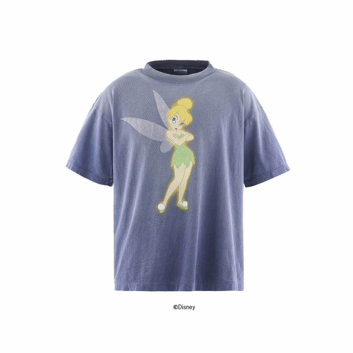 SAINT Mxxxxxx x DISNEY SS T-SHIRT / TINKER BELL (NAVY) - ETERNAL