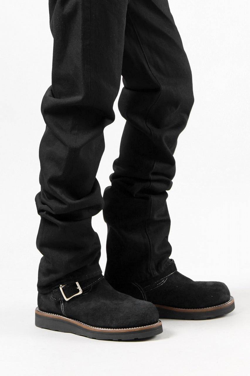 画像をギャラリービューアに読み込む, SAINT Mxxxxxx BLACK DENIM PANTS / STRAIGHT (BLACK)