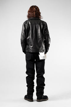 画像をギャラリービューアに読み込む, SAINT Mxxxxxx BLACK DENIM PANTS / STRAIGHT (BLACK)