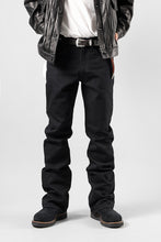 画像をギャラリービューアに読み込む, SAINT Mxxxxxx BLACK FLARE DENIM PANTS / FLARE (BLACK)