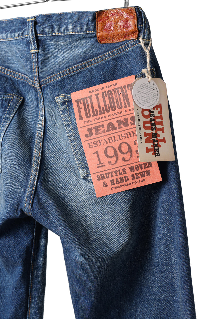 Load image into Gallery viewer, FULLCOUNT &quot;More Than Real&quot; Straight Denim Pants / 13.7oz Zimbabwe Selvedge Denim (INDIGO BLUE)