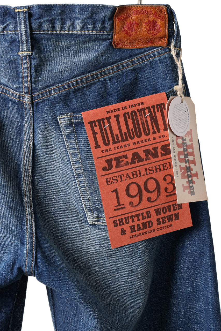 Load image into Gallery viewer, FULLCOUNT &quot;More Than Real&quot; Straight Denim Pants / 13.7oz Zimbabwe Selvedge Denim (INDIGO BLUE)