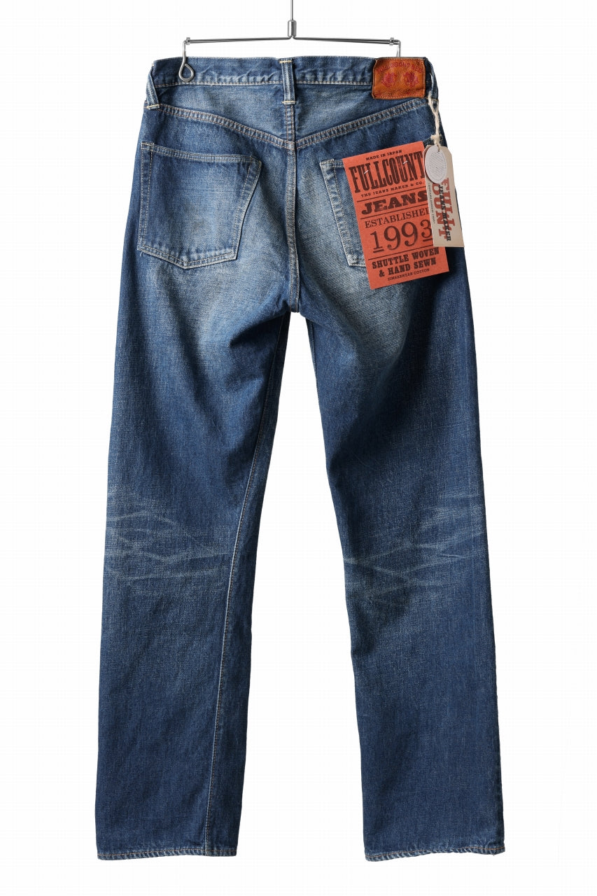 Load image into Gallery viewer, FULLCOUNT &quot;More Than Real&quot; Straight Denim Pants / 13.7oz Zimbabwe Selvedge Denim (INDIGO BLUE)