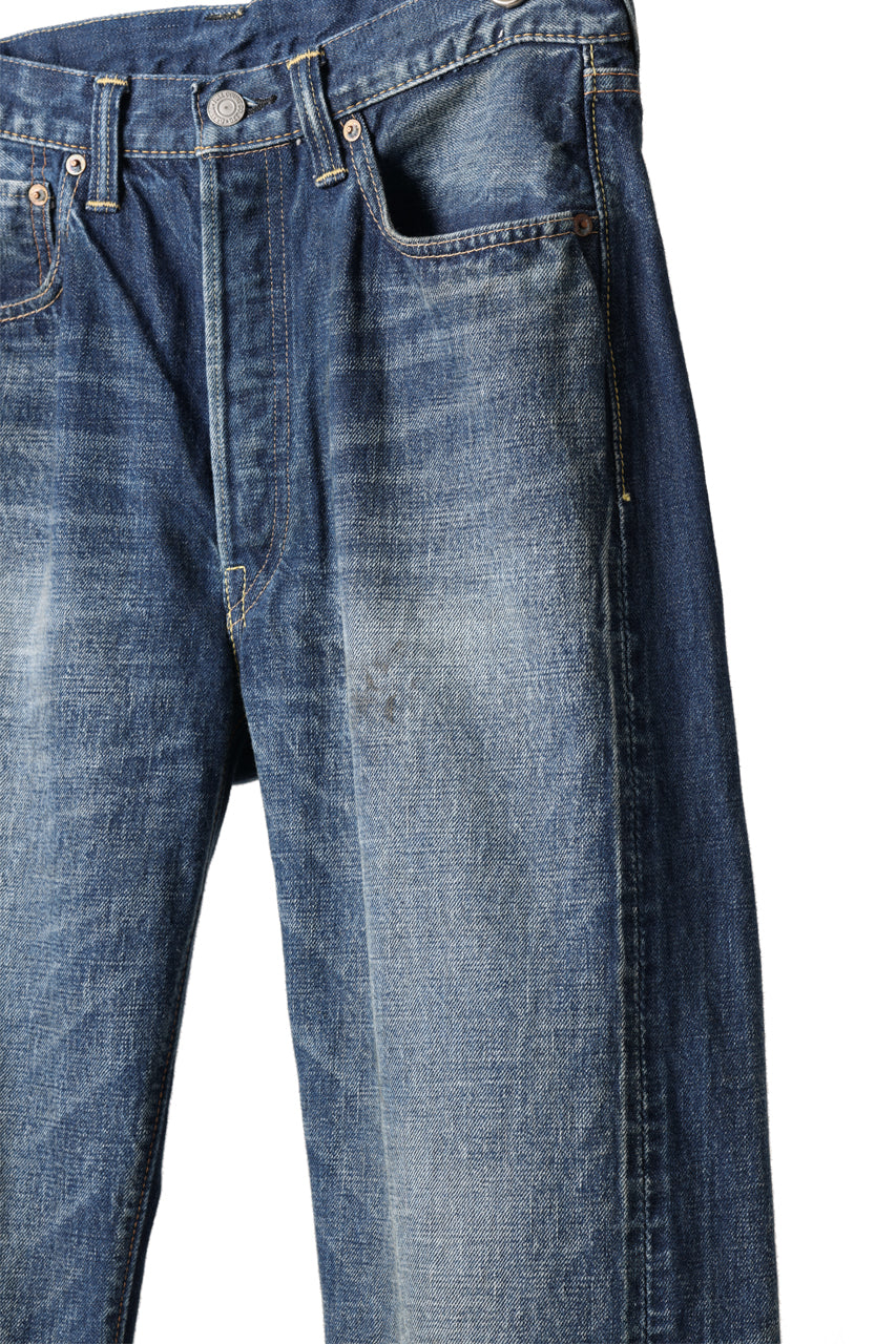 Load image into Gallery viewer, FULLCOUNT &quot;More Than Real&quot; Straight Denim Pants / 13.7oz Zimbabwe Selvedge Denim (INDIGO BLUE)