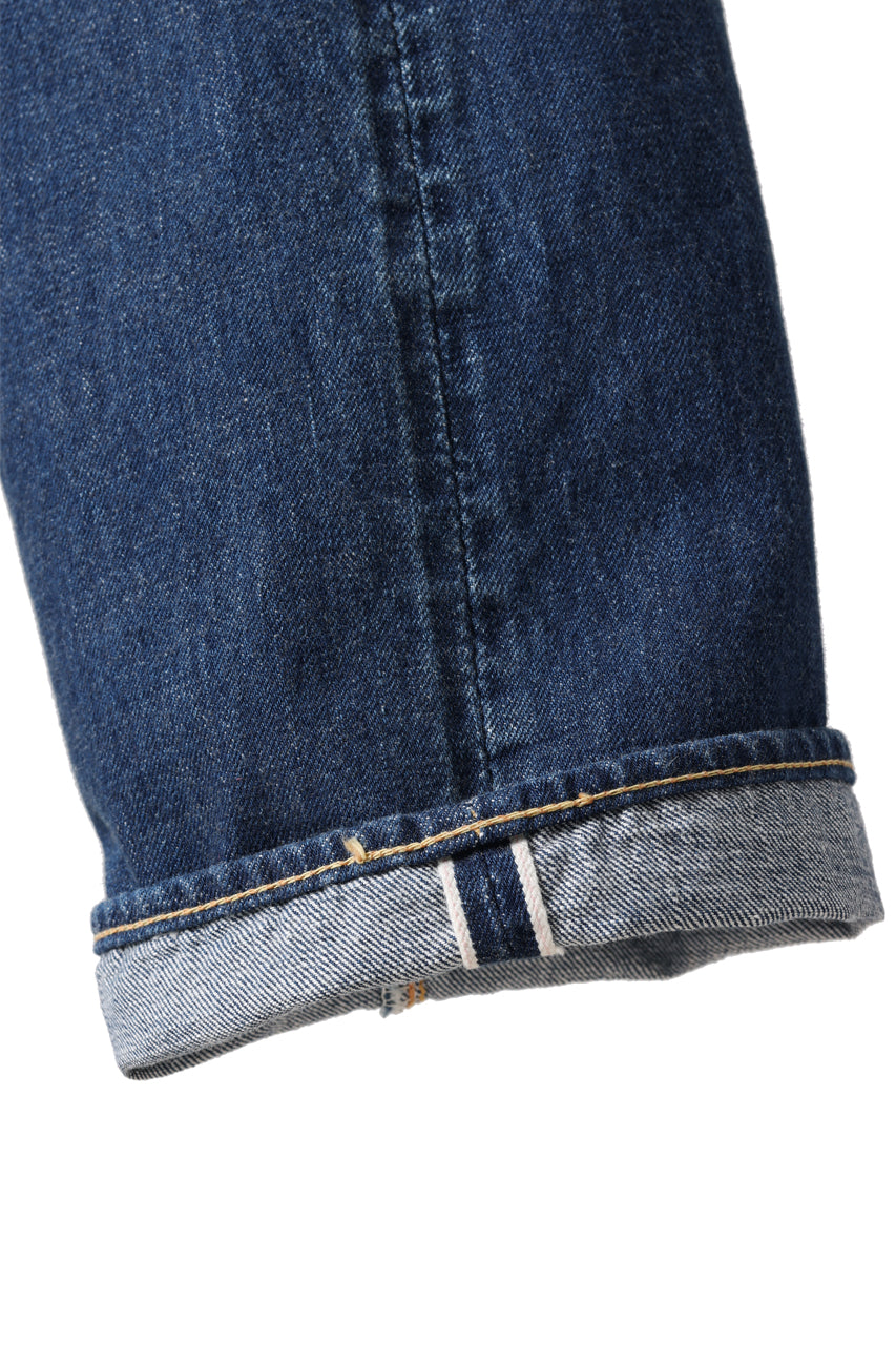 Load image into Gallery viewer, FULLCOUNT &quot;More Than Real&quot; Straight Denim Pants / 13.7oz Zimbabwe Selvedge Denim (INDIGO BLUE)