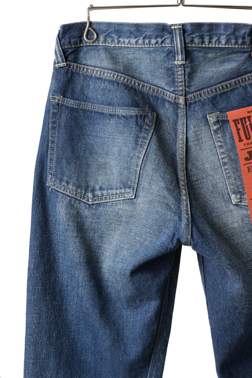 Load image into Gallery viewer, FULLCOUNT &quot;More Than Real&quot; Straight Denim Pants / 13.7oz Zimbabwe Selvedge Denim (INDIGO BLUE)