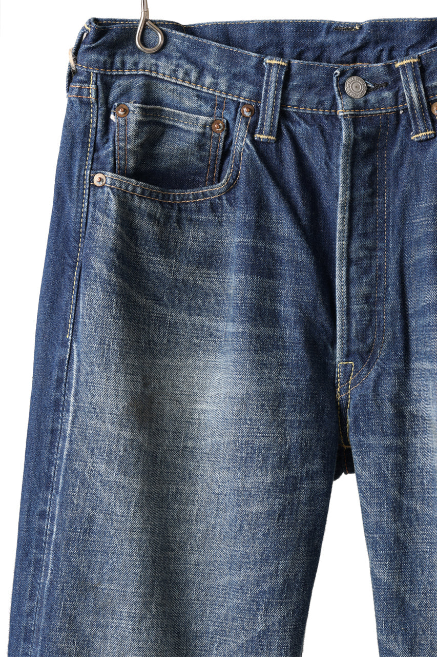 Load image into Gallery viewer, FULLCOUNT &quot;More Than Real&quot; Straight Denim Pants / 13.7oz Zimbabwe Selvedge Denim (INDIGO BLUE)