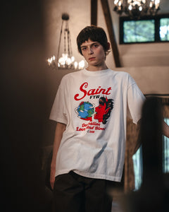 画像をギャラリービューアに読み込む, SAINT Mxxxxxx SS TEE / SAINT DEVIL (WHITE)