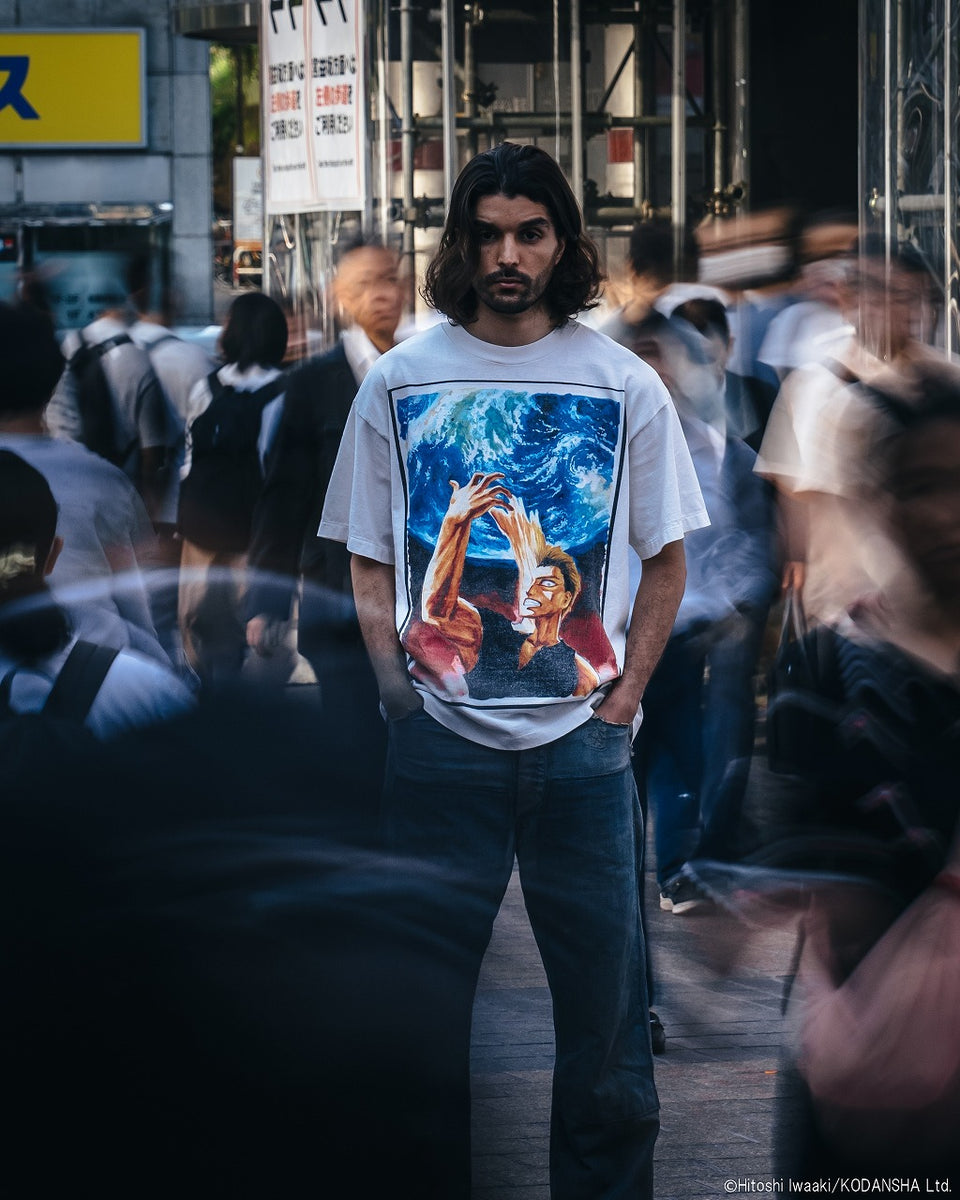 画像をギャラリービューアに読み込む, SAINT Mxxxxxx x 寄生獣 KJ_SS TEE / 寄生獣-parasyte- (WHITE)