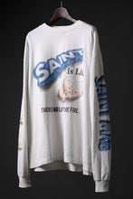 画像をギャラリービューアに読み込む, SAINT Mxxxxxx HEART COOKIE LS TEE (WHITE)