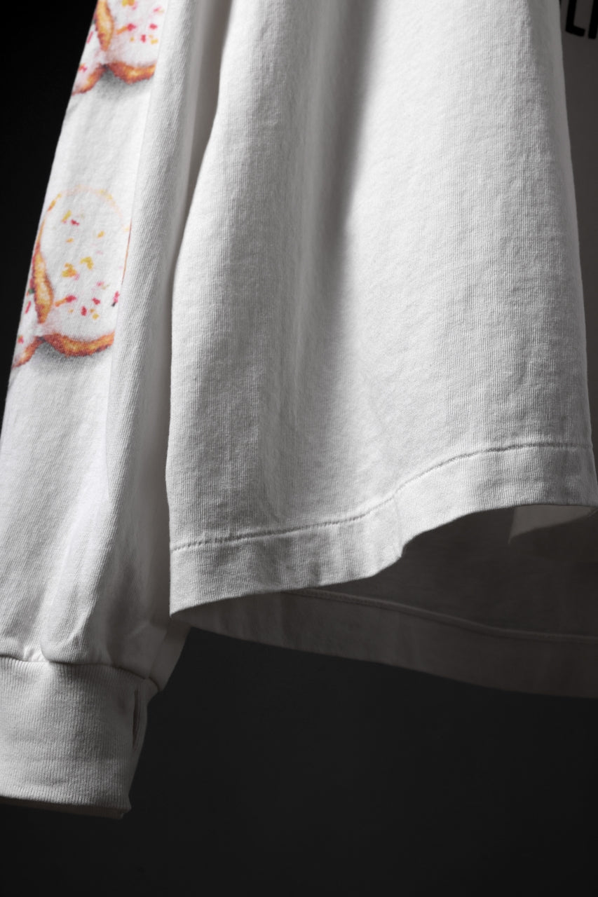 画像をギャラリービューアに読み込む, SAINT Mxxxxxx HEART COOKIE LS TEE (WHITE)