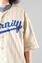 画像をギャラリービューアに読み込む, SAINT Mxxxxxx BASEBALL SHIRT / ETERNITY (WHITE)