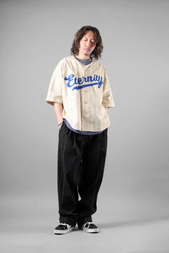 画像をギャラリービューアに読み込む, SAINT Mxxxxxx BASEBALL SHIRT / ETERNITY (WHITE)