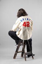 画像をギャラリービューアに読み込む, SAINT Mxxxxxx BASEBALL SHIRT / ETERNITY (WHITE)