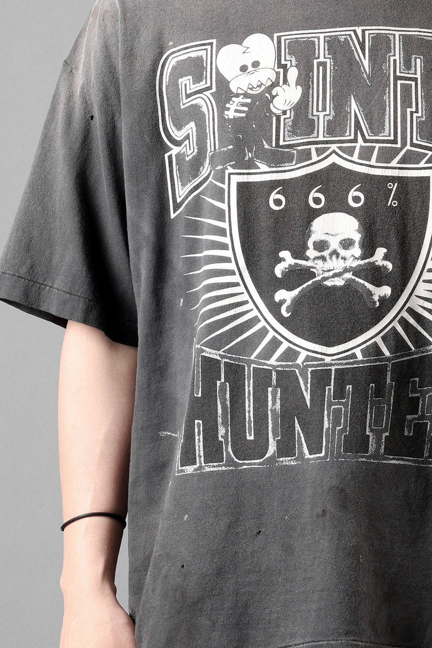 画像をギャラリービューアに読み込む, SAINT Mxxxxxx x BOUNTY HUNTER SS TEE / SAINTY HUNTER (BLACK)