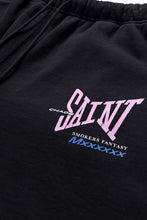 画像をギャラリービューアに読み込む, SAINT Mxxxxxx SWEAT SHORTS RIBON SAINT (BLACK)