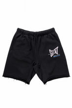 画像をギャラリービューアに読み込む, SAINT Mxxxxxx SWEAT SHORTS RIBON SAINT (BLACK)