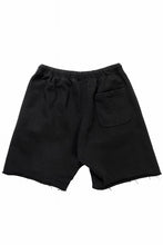 画像をギャラリービューアに読み込む, SAINT Mxxxxxx SWEAT SHORTS RIBON SAINT (BLACK)