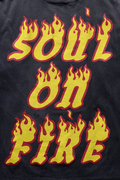 画像をギャラリービューアに読み込む, SAINT Mxxxxxx LS TEE / SOUL ON FIRE (BLACK)