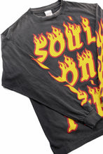 画像をギャラリービューアに読み込む, SAINT Mxxxxxx LS TEE / SOUL ON FIRE (BLACK)
