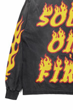画像をギャラリービューアに読み込む, SAINT Mxxxxxx LS TEE / SOUL ON FIRE (BLACK)