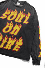 画像をギャラリービューアに読み込む, SAINT Mxxxxxx LS TEE / SOUL ON FIRE (BLACK)