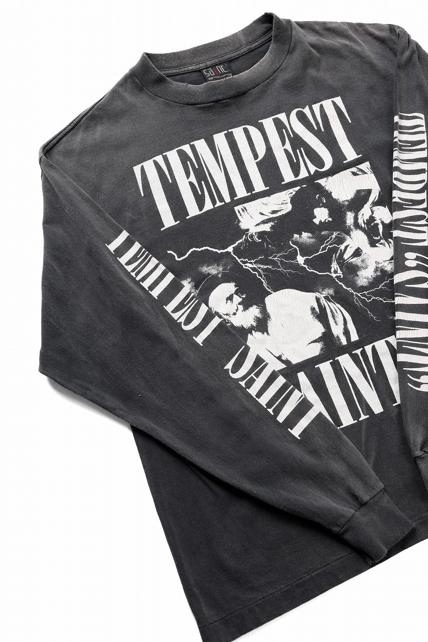 画像をギャラリービューアに読み込む, SAINT Mxxxxxx TEMPEST LS TEE (BLACK)