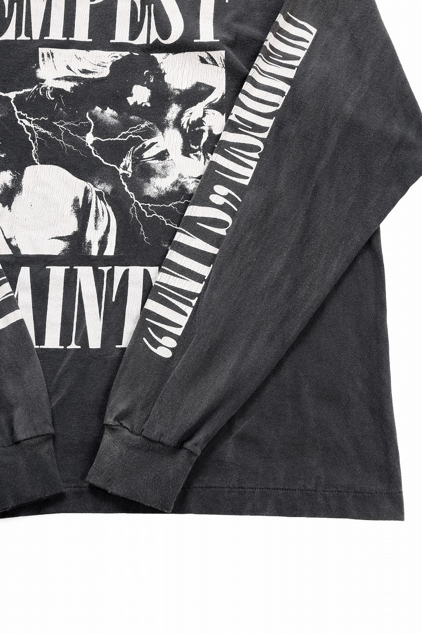 SAINT Mxxxxxx TEMPEST LS TEE (BLACK)