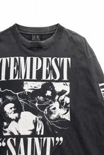 画像をギャラリービューアに読み込む, SAINT Mxxxxxx TEMPEST LS TEE (BLACK)