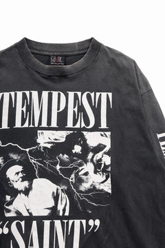 画像をギャラリービューアに読み込む, SAINT Mxxxxxx TEMPEST LS TEE (BLACK)