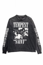 画像をギャラリービューアに読み込む, SAINT Mxxxxxx TEMPEST LS TEE (BLACK)
