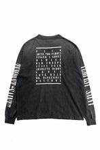 画像をギャラリービューアに読み込む, SAINT Mxxxxxx TEMPEST LS TEE (BLACK)
