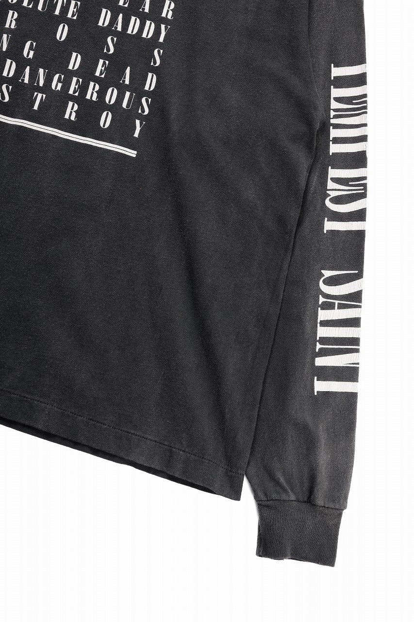 画像をギャラリービューアに読み込む, SAINT Mxxxxxx TEMPEST LS TEE (BLACK)
