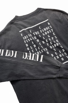 画像をギャラリービューアに読み込む, SAINT Mxxxxxx TEMPEST LS TEE (BLACK)