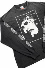 画像をギャラリービューアに読み込む, SAINT Mxxxxxx LS TEE / LOVE SAINT (BLACK)